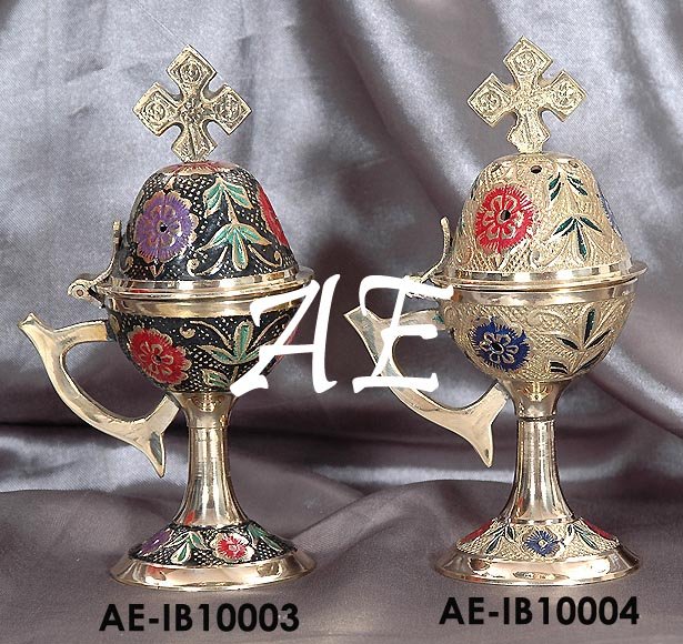 Manufacturers Exporters and Wholesale Suppliers of Brass Censors(Brass Religious Insense Burners Brass Censors)  Uttar Pradesh
